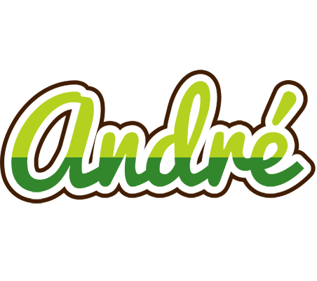 André golfing logo