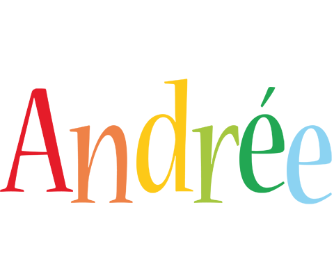 Andrée birthday logo