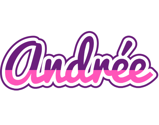Andrée cheerful logo