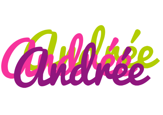 Andrée flowers logo