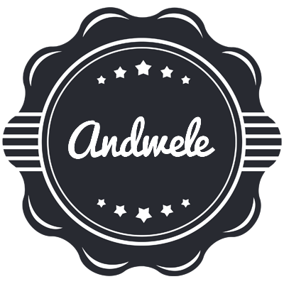 Andwele badge logo
