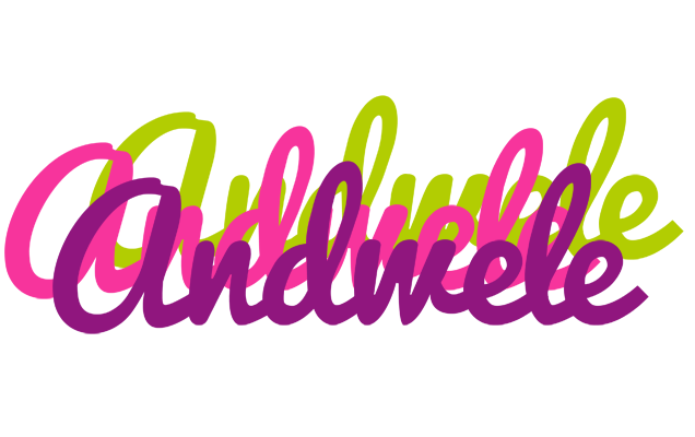 Andwele flowers logo