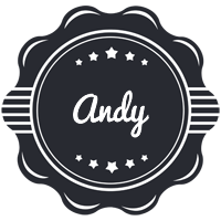 Andy badge logo