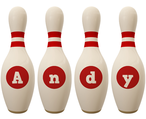 Andy bowling-pin logo