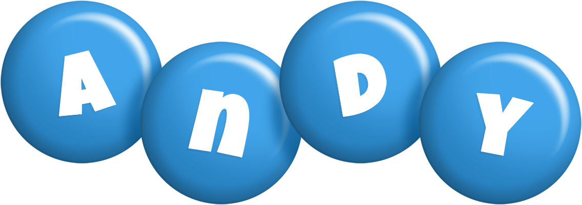 Andy candy-blue logo