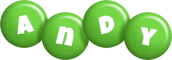 Andy candy-green logo