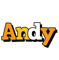 Andy cartoon logo