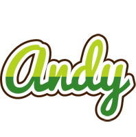Andy golfing logo