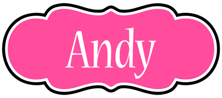 Andy invitation logo