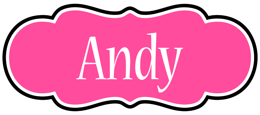 Andy invitation logo