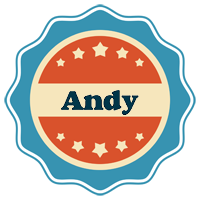Andy labels logo