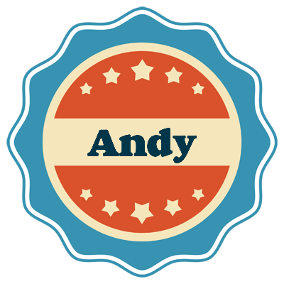 Andy labels logo