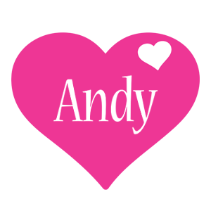 Andy love-heart logo