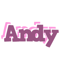 Andy relaxing logo