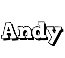 Andy snowing logo