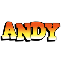Andy sunset logo