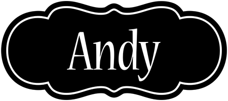 Andy welcome logo