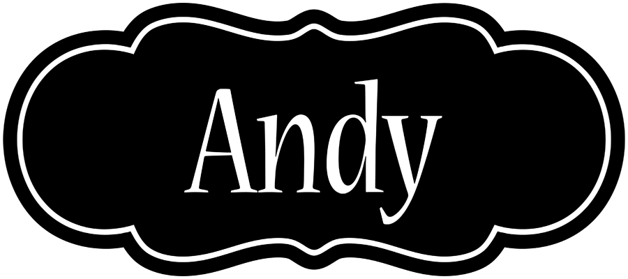 Andy welcome logo