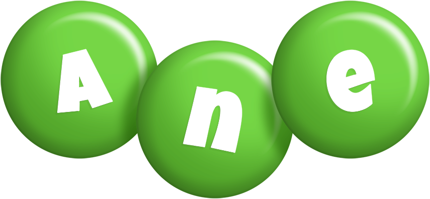 Ane candy-green logo