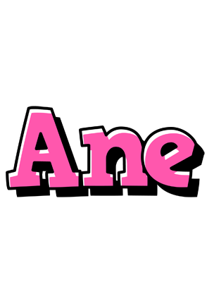 Ane girlish logo
