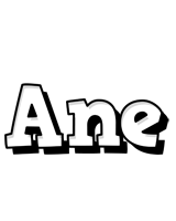 Ane snowing logo