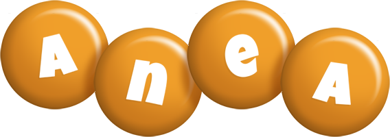 Anea candy-orange logo