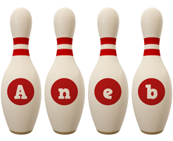 Aneb bowling-pin logo