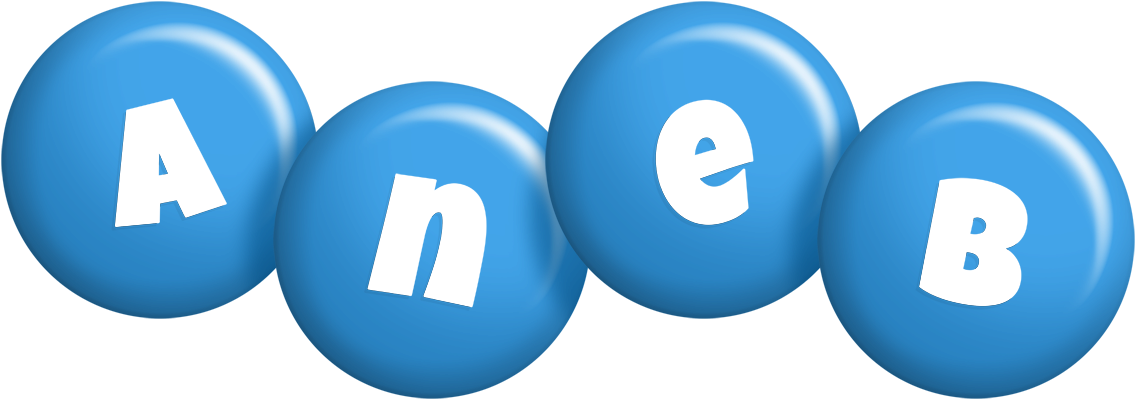 Aneb candy-blue logo