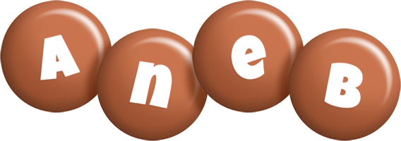 Aneb candy-brown logo