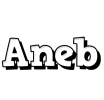 Aneb snowing logo