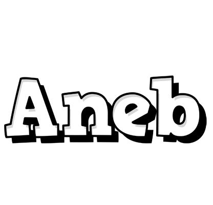 Aneb snowing logo