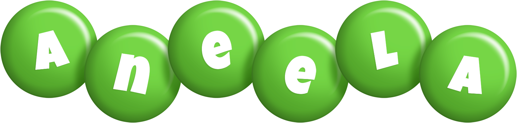 Aneela candy-green logo