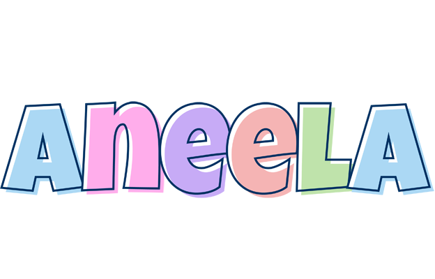 Aneela pastel logo