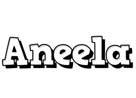 Aneela snowing logo