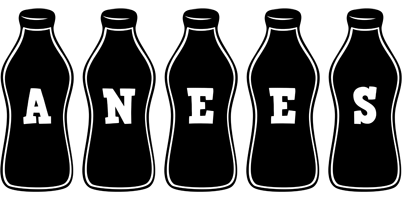 Anees bottle logo