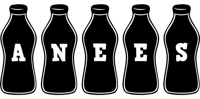 Anees bottle logo