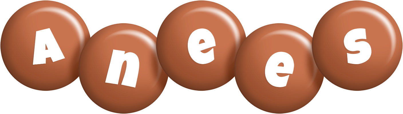 Anees candy-brown logo