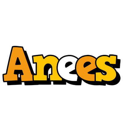 Anees cartoon logo
