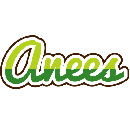 Anees golfing logo