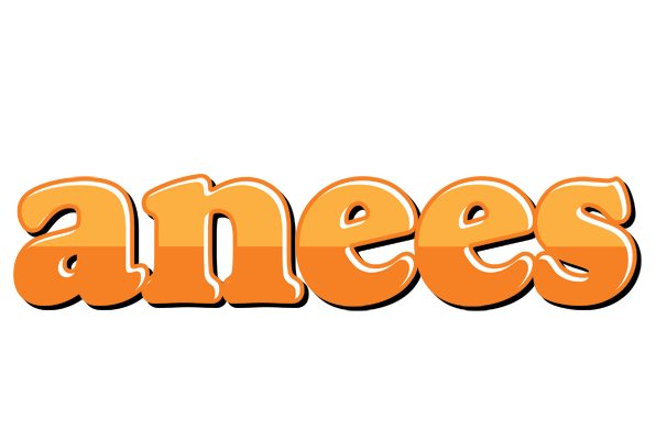 Anees orange logo
