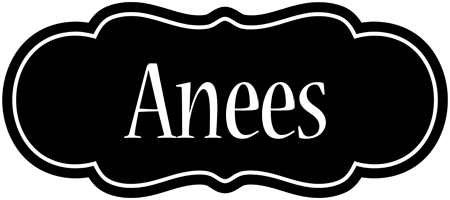 Anees welcome logo