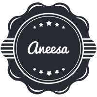 Aneesa badge logo