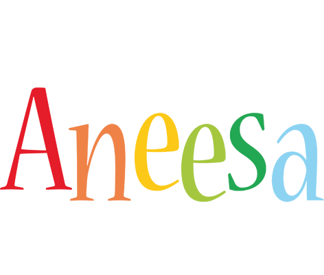 Aneesa birthday logo