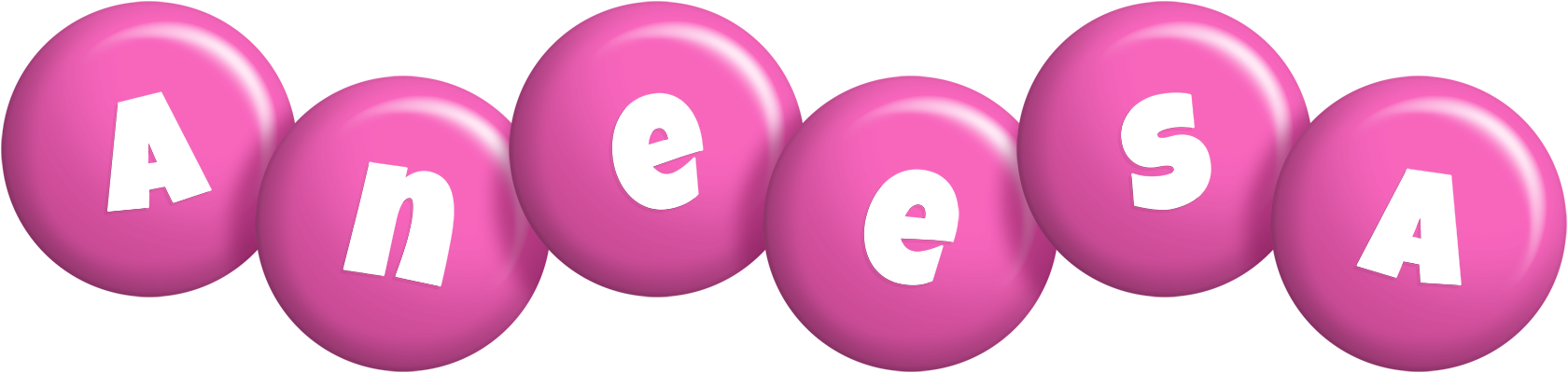 Aneesa candy-pink logo