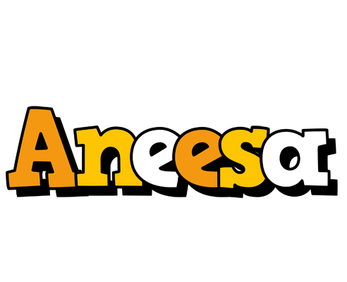 Aneesa cartoon logo
