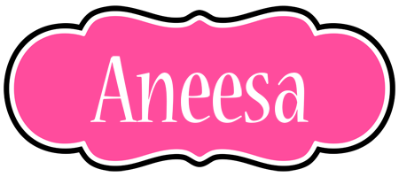 Aneesa invitation logo