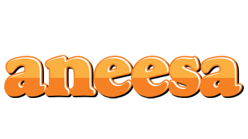 Aneesa orange logo