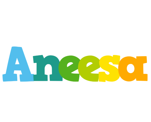 Aneesa rainbows logo