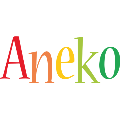 Aneko birthday logo