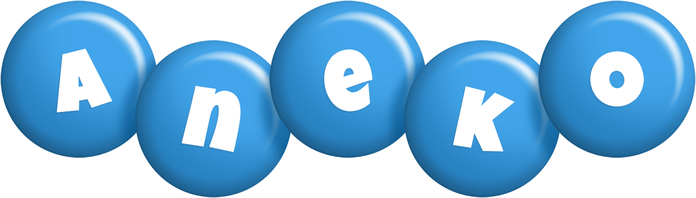 Aneko candy-blue logo